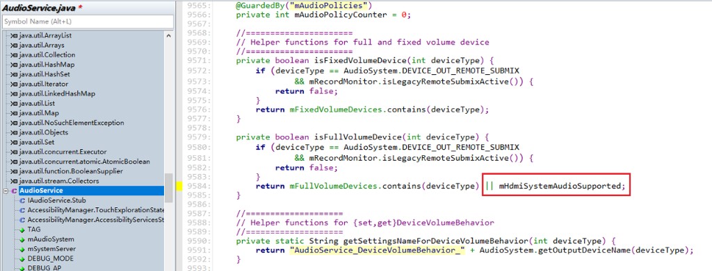 isFullVolumeDevice 中多余的 OR 条件